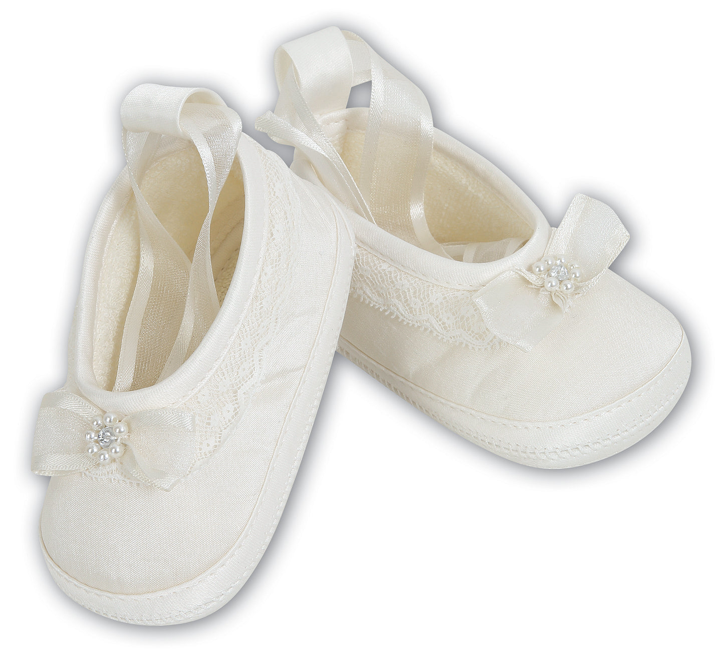 Lace Christening Shoes