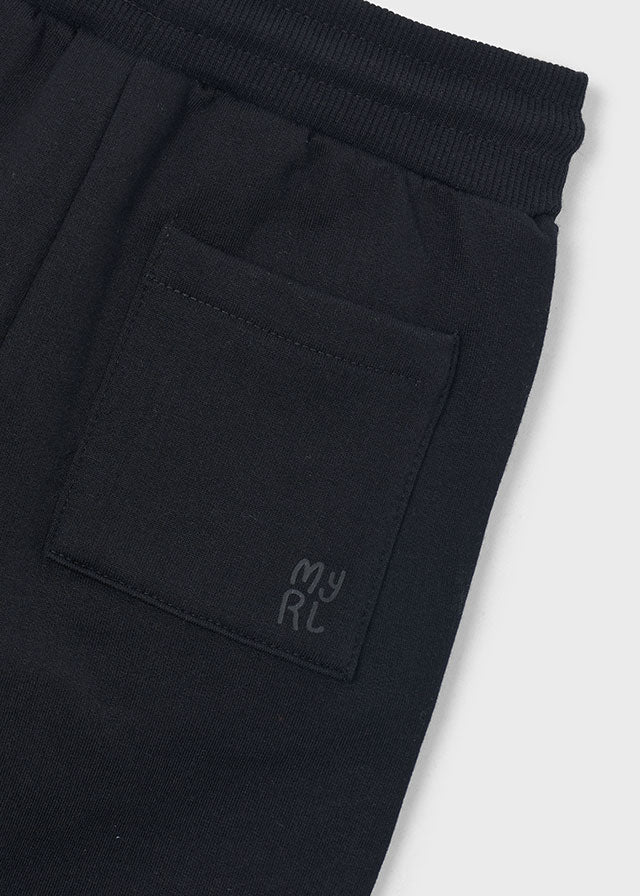 Mayoral Boys Black Joggers