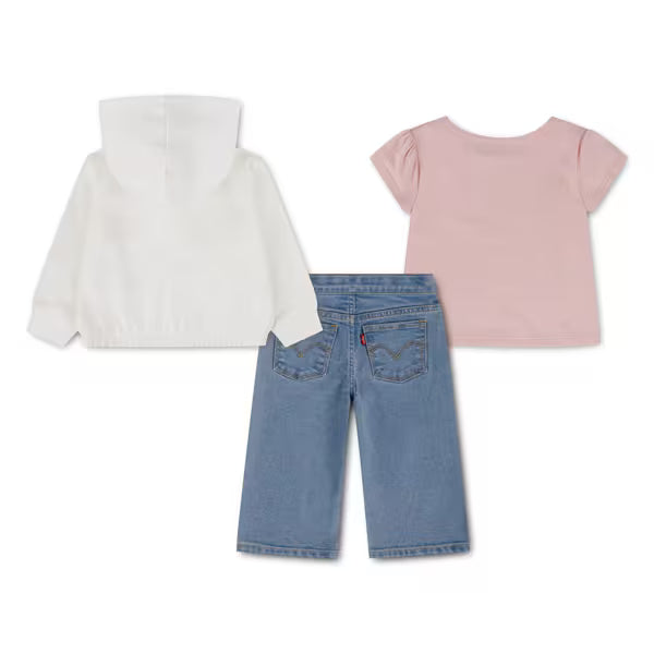Levis 3 Piece Baby Girl Set