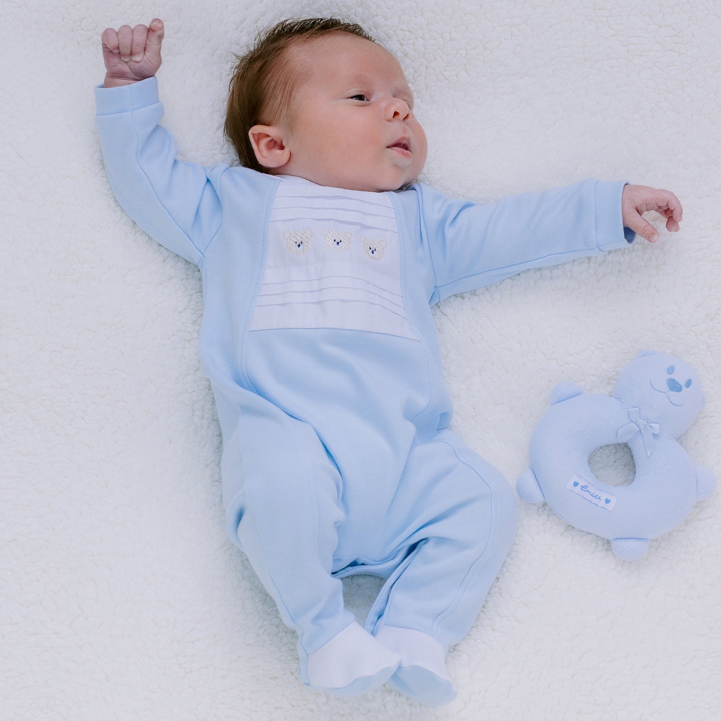 Freddie Teddy Boys Babygrow