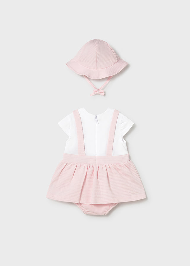 Dungaree Set with Hat