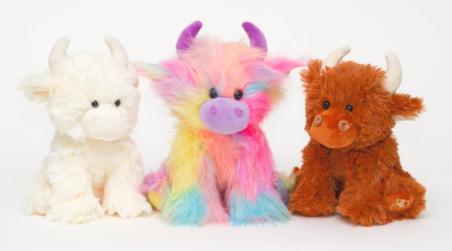 Rainbow Highland Cow