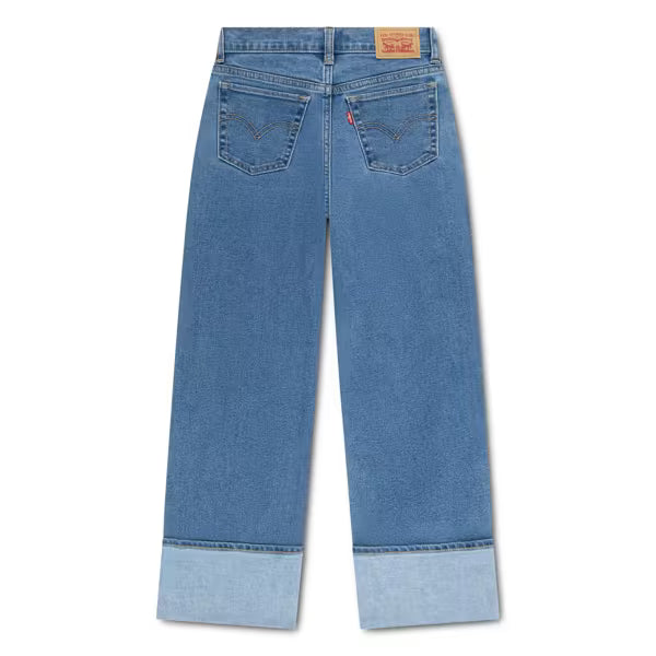 Levis Girls Wide Leg Jeans
