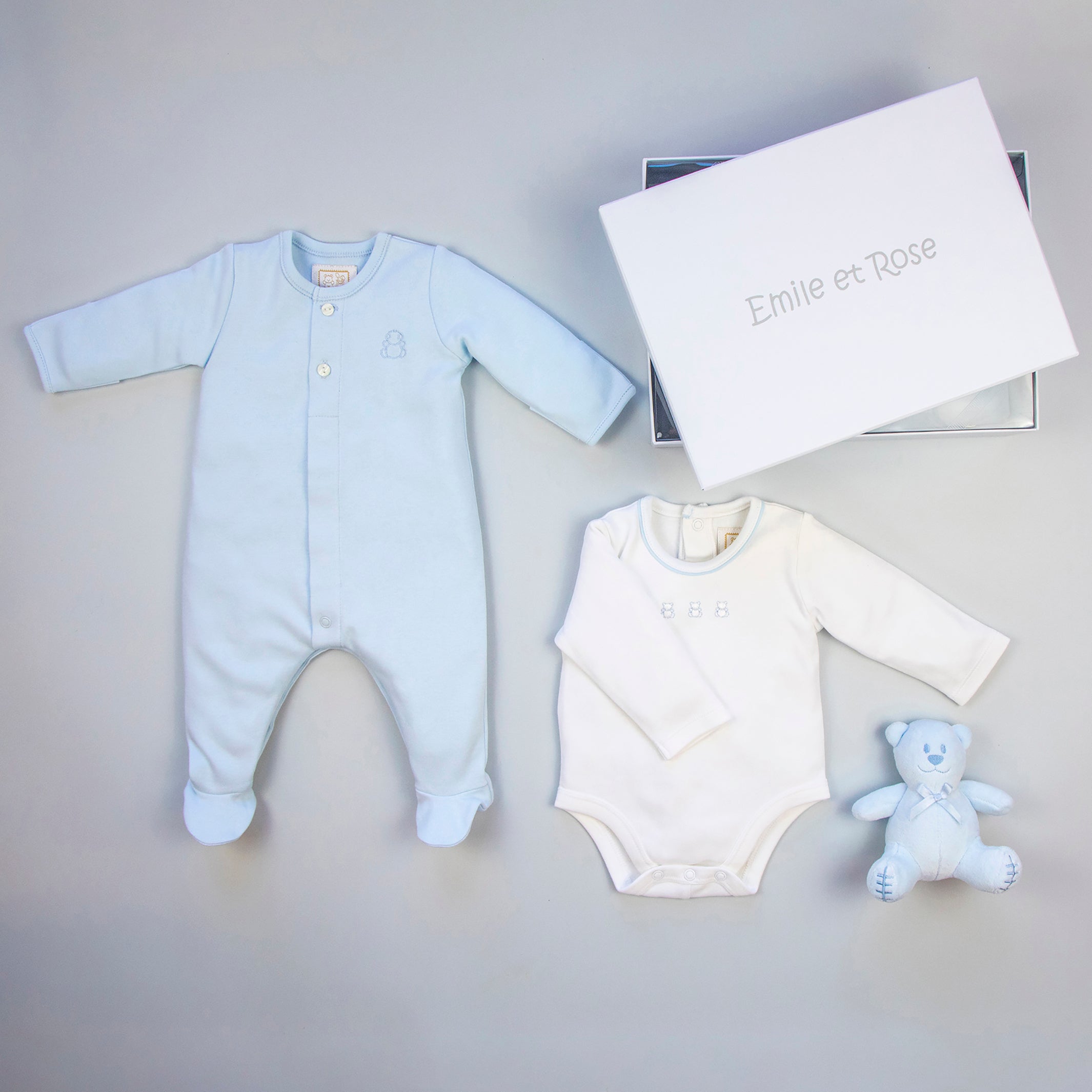 Truman Blue Baby Boys Gift Set CiCi Babywear