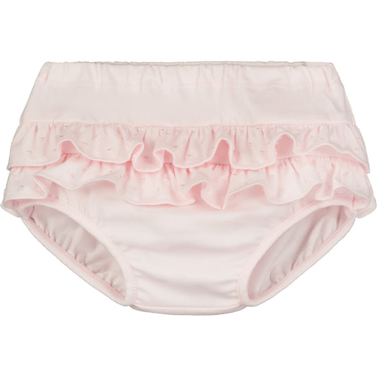 Flossie Pink Frilly Girls Pants