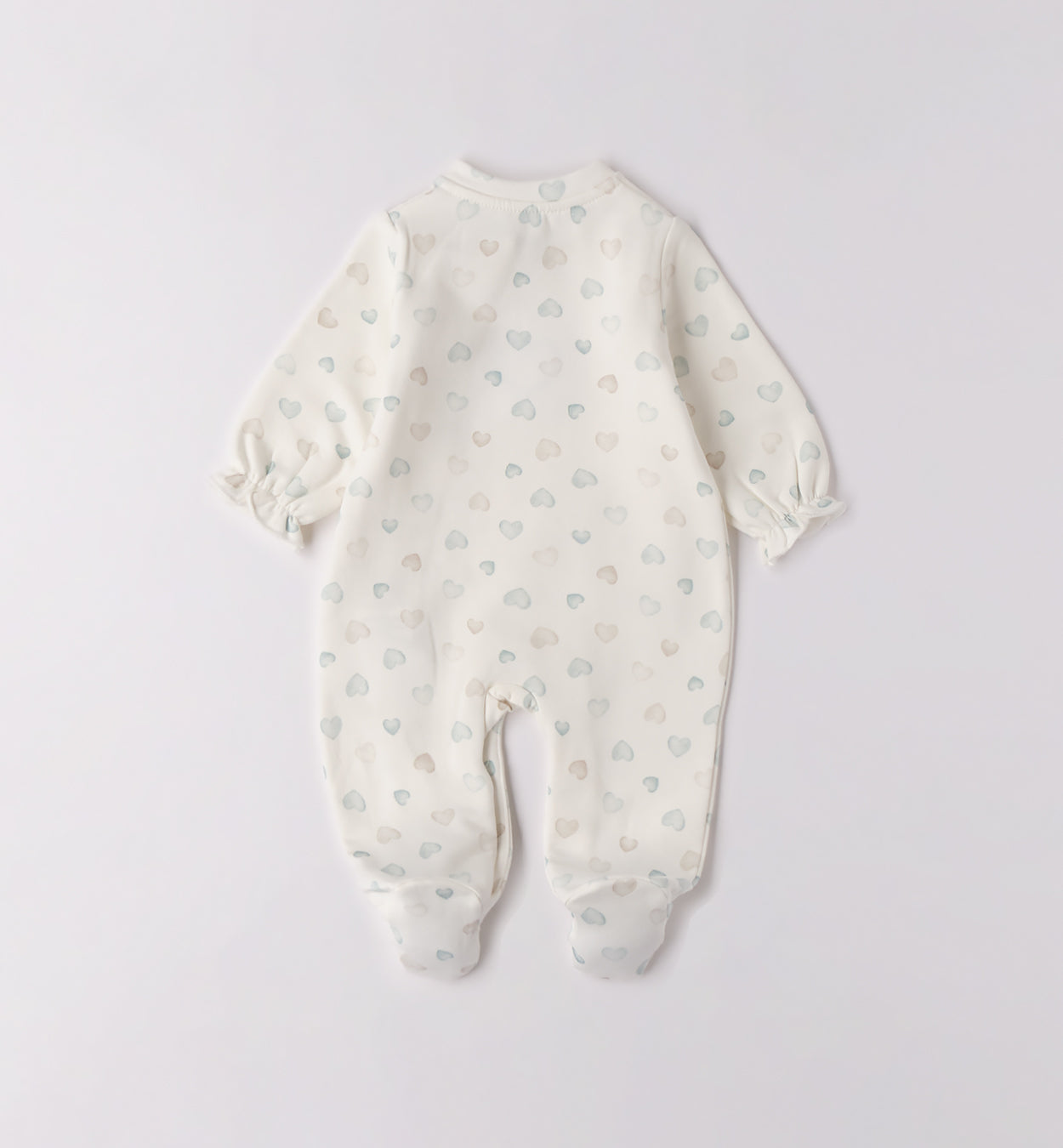 Girls Heart Babygrow F186