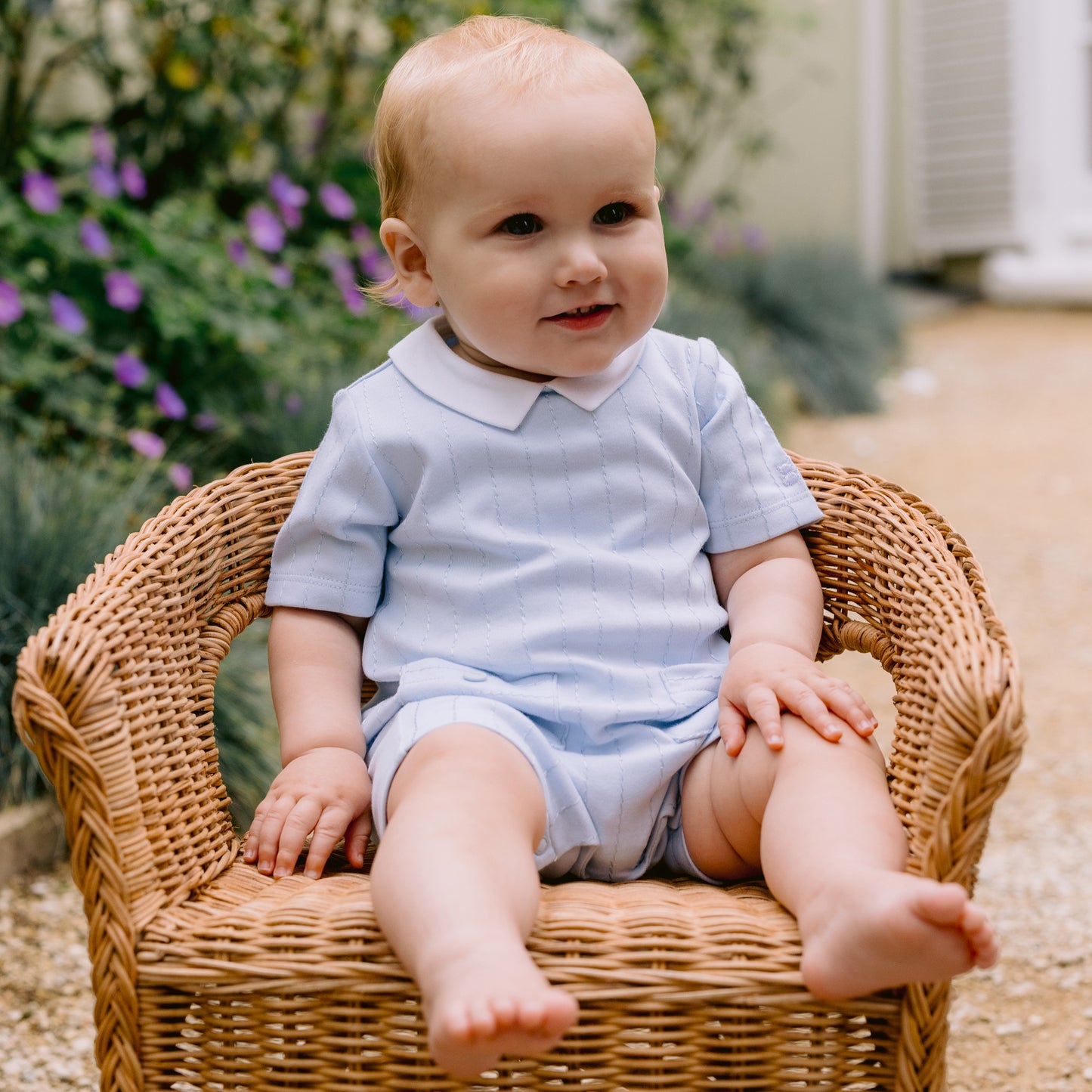 Felix Smart Stripped Boys Romper
