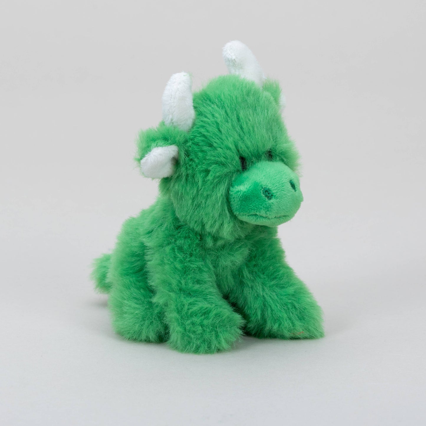 Green Highland Cow