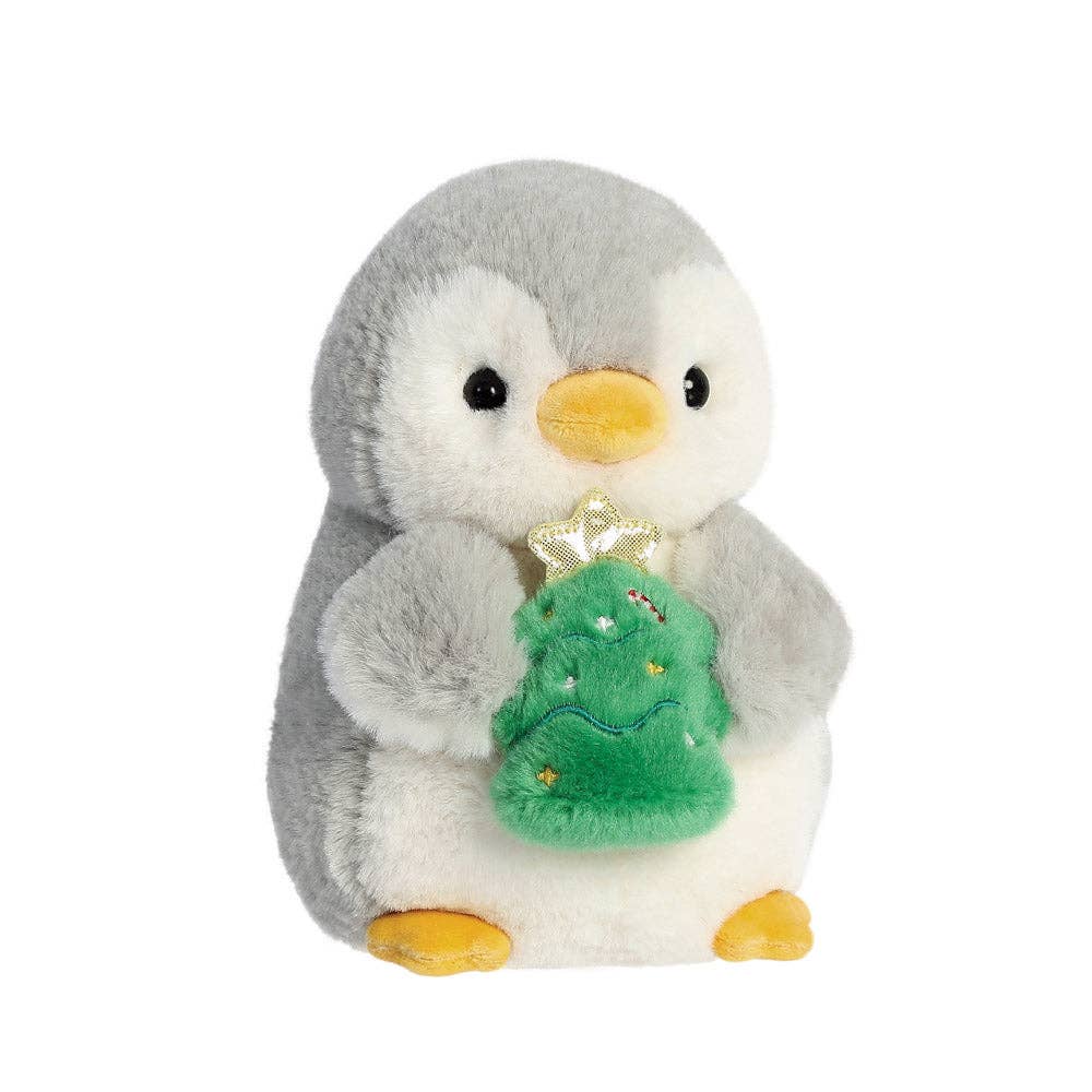 PomPom Penguin Christmas Tree Soft Toy