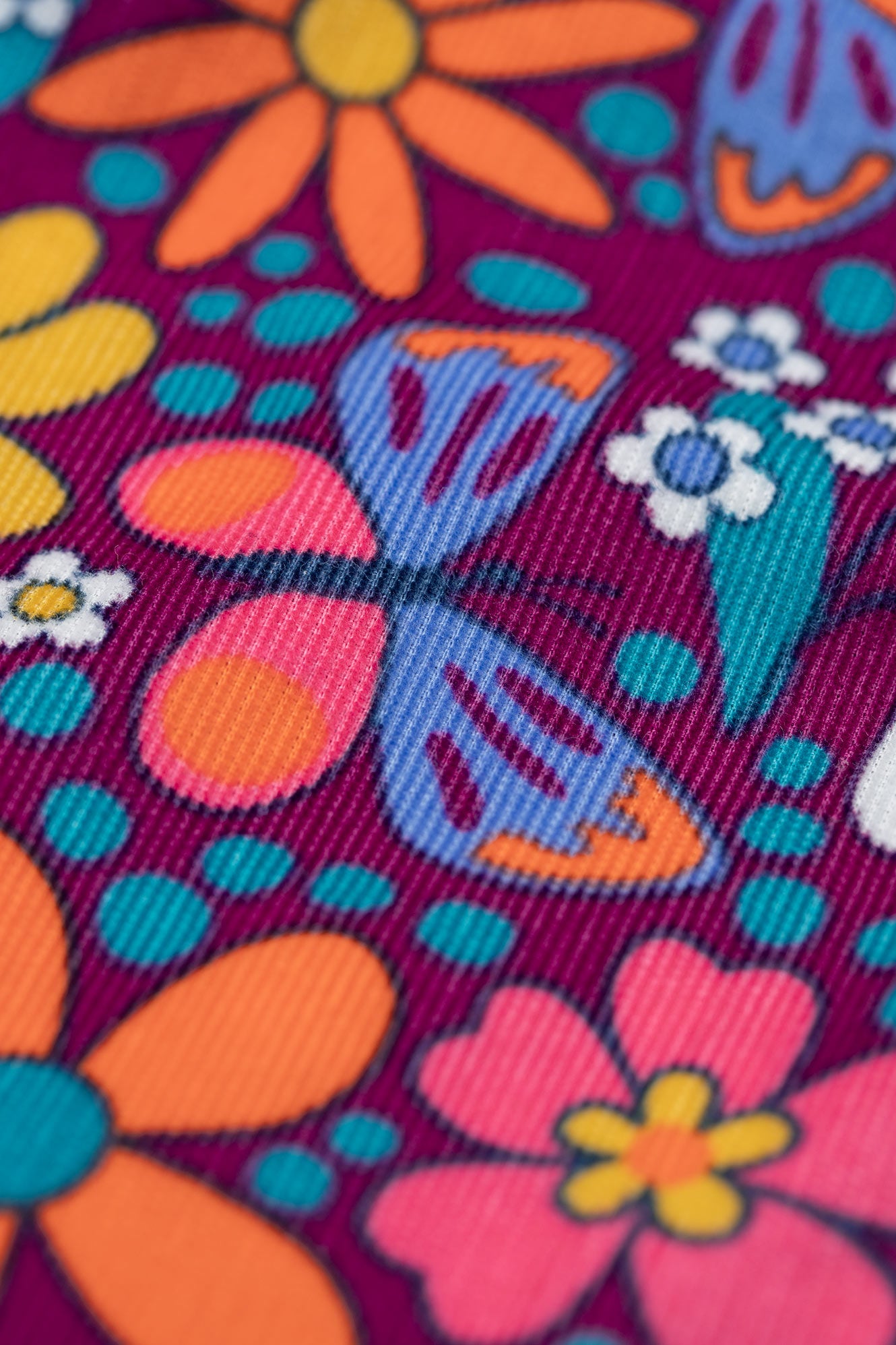 Retro Floral Dungaree