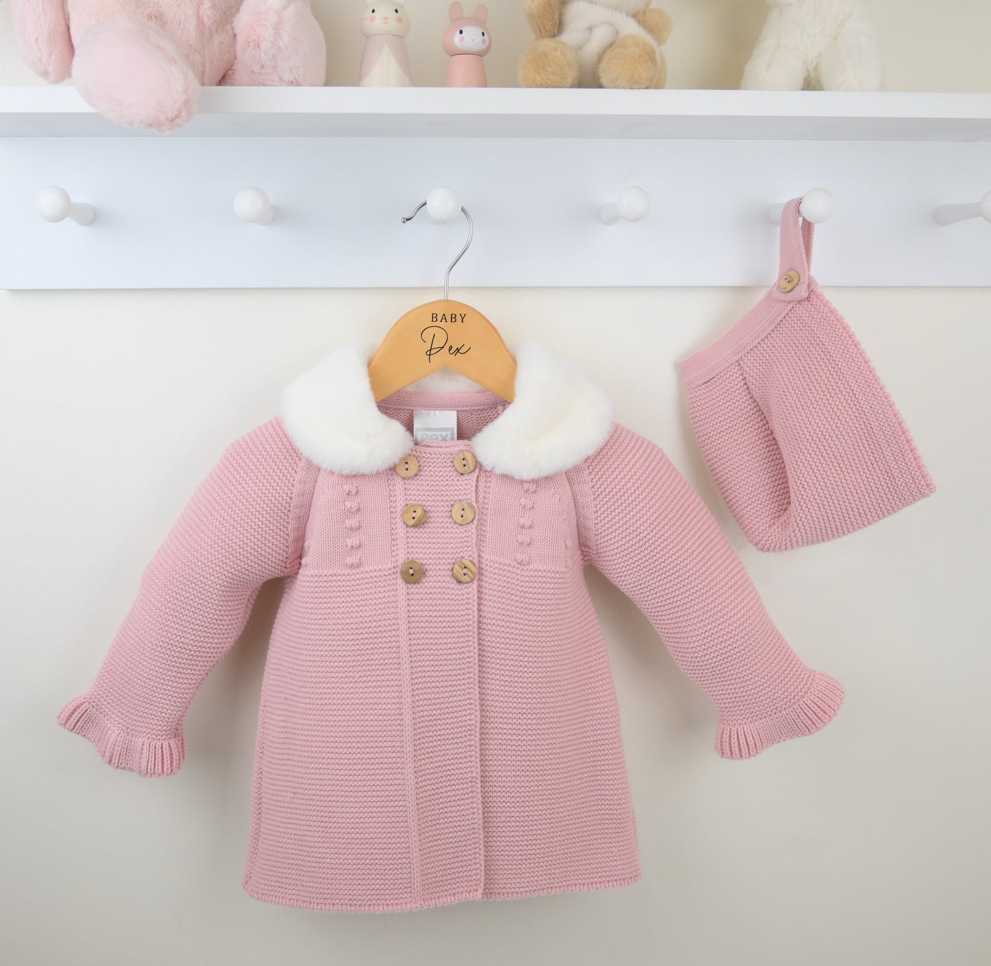 Dusky Pink Tamsin Coat
