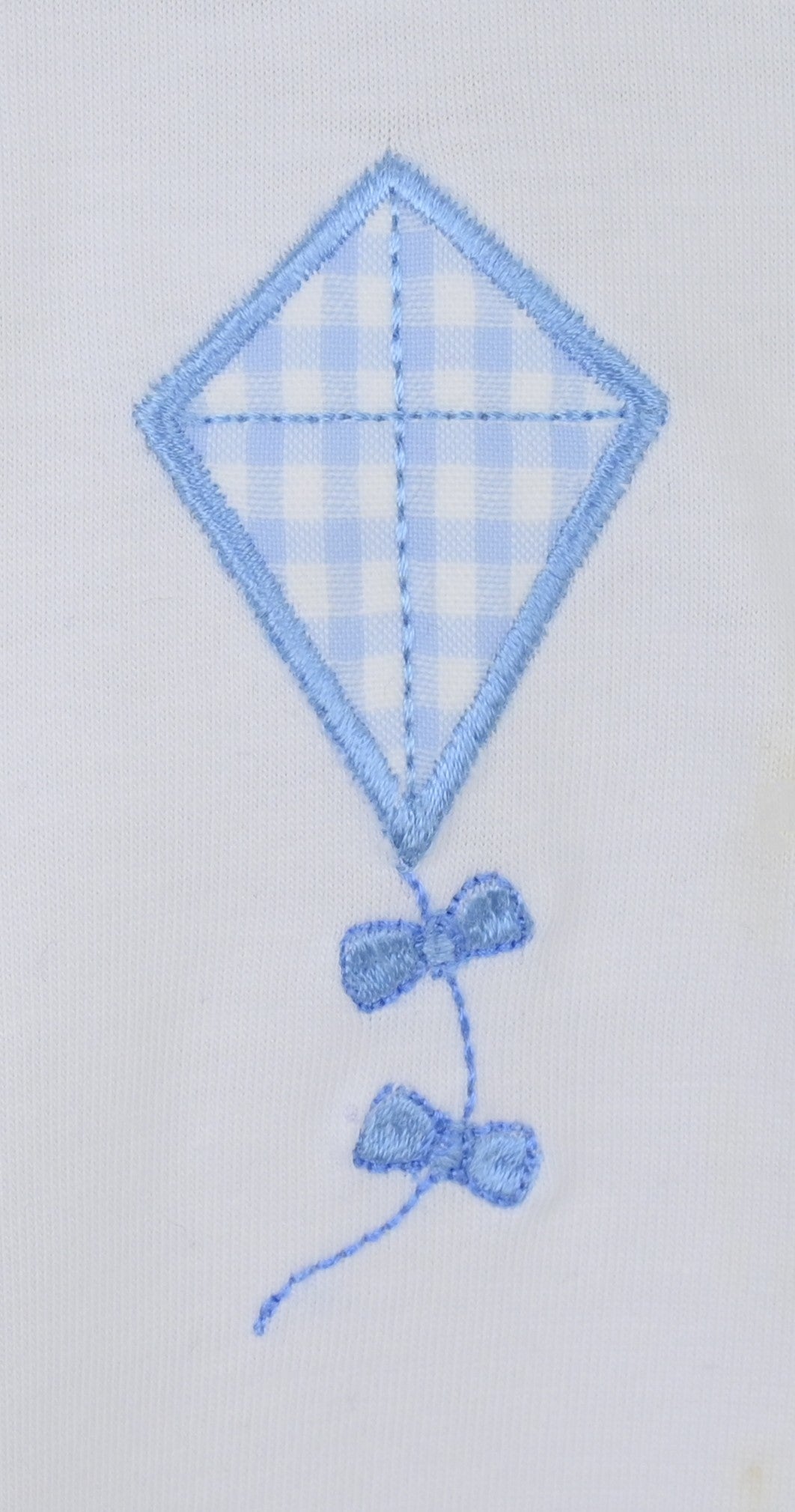 Kite Romper White/Blue