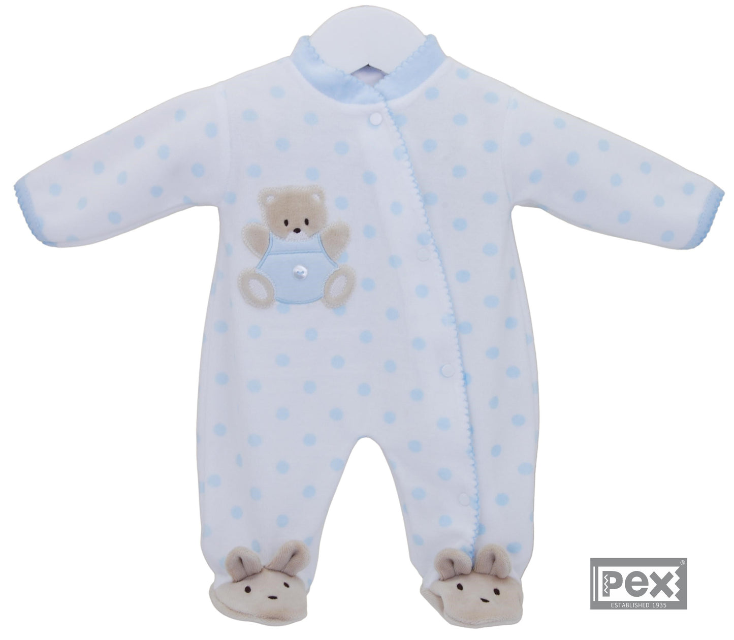 Teddy Spot Sleepsuit