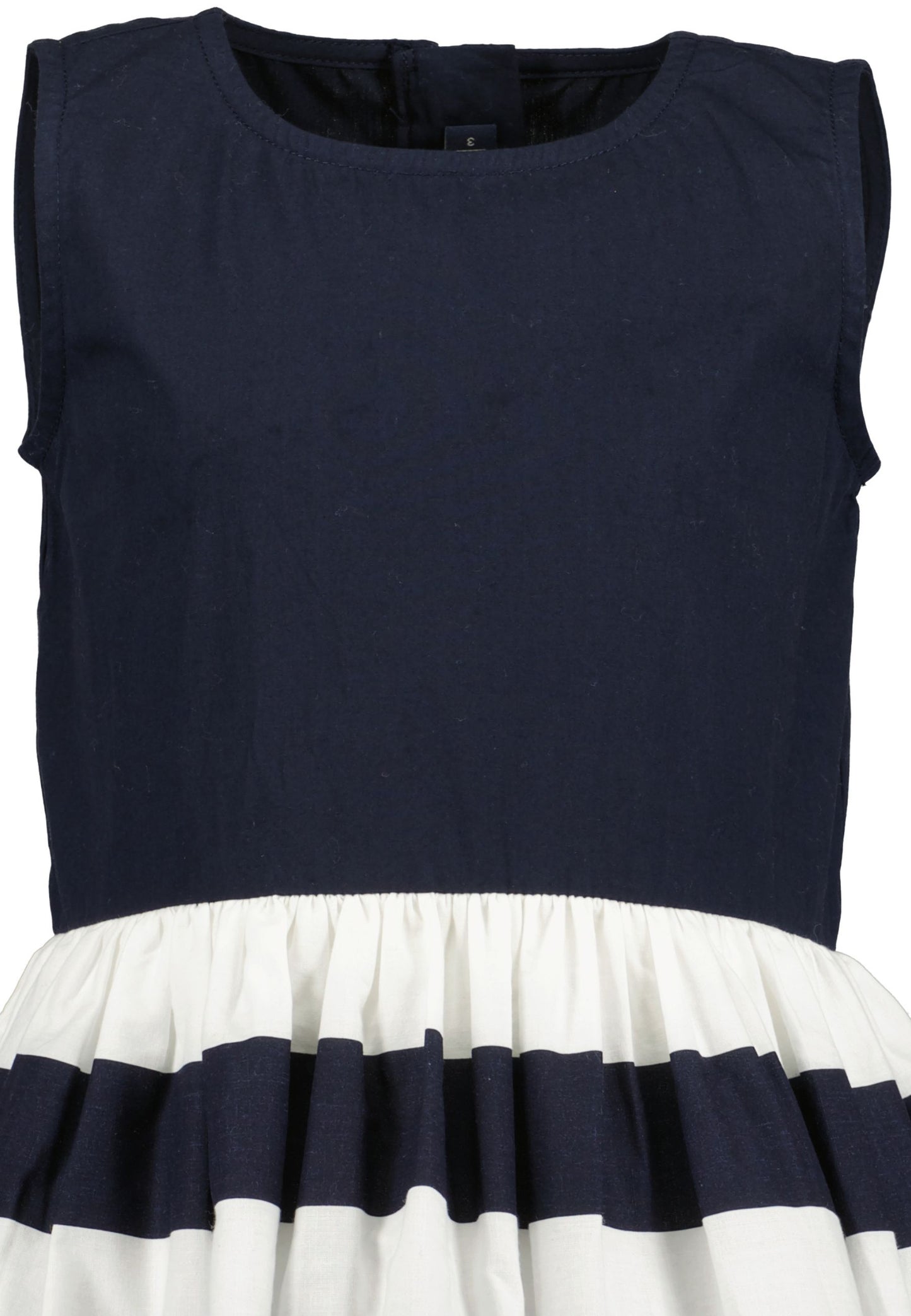 Navy & White Dress