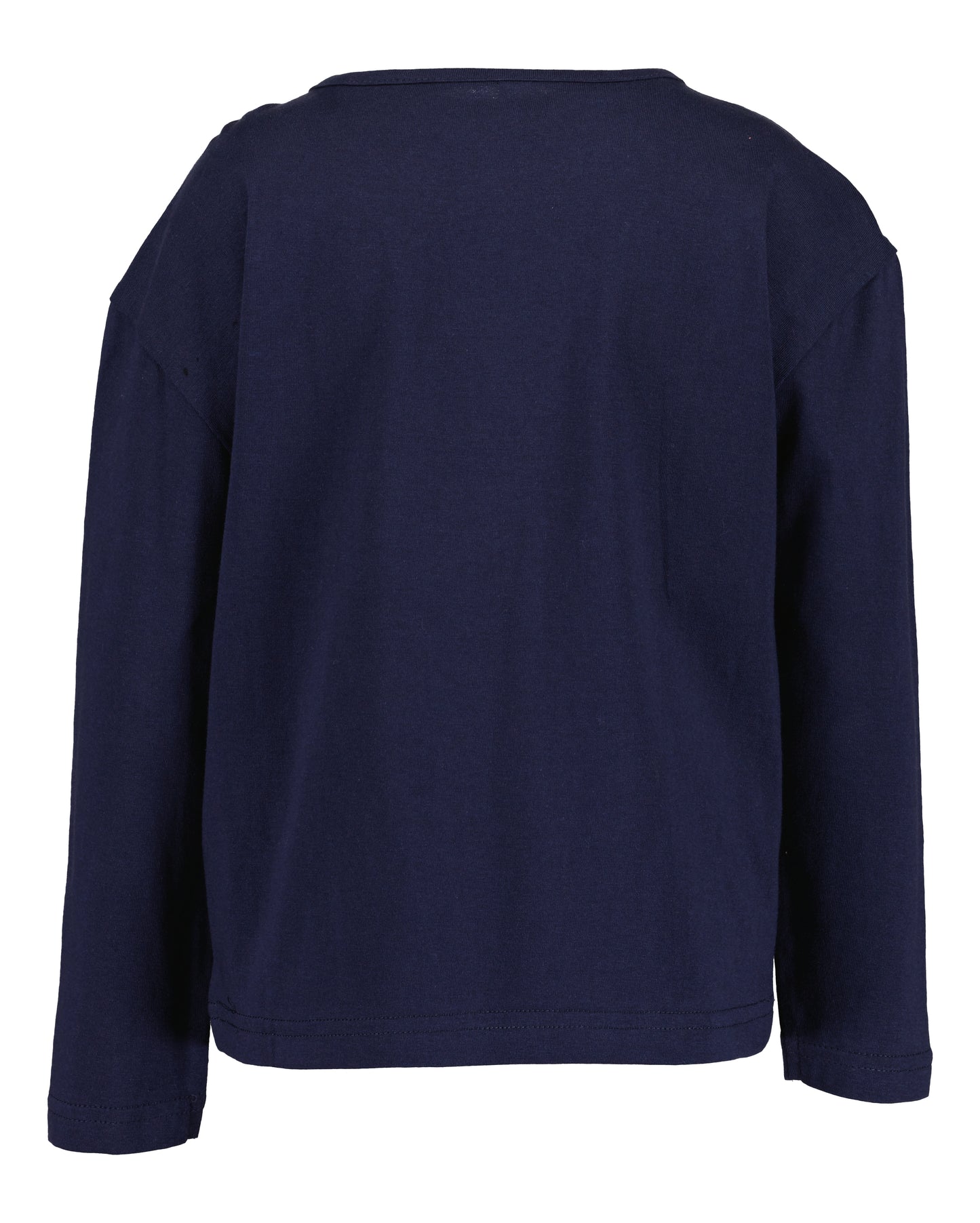 Girls Navy Unicorn Top
