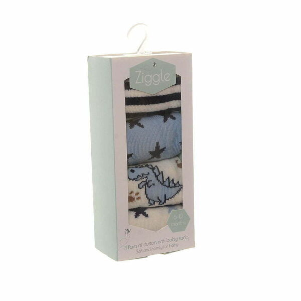 Dino and Stars Socks Set