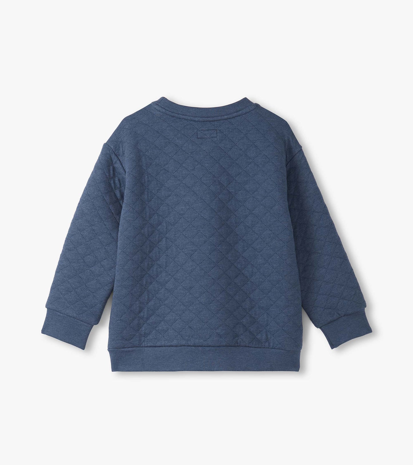 Blue Quilted Jumper