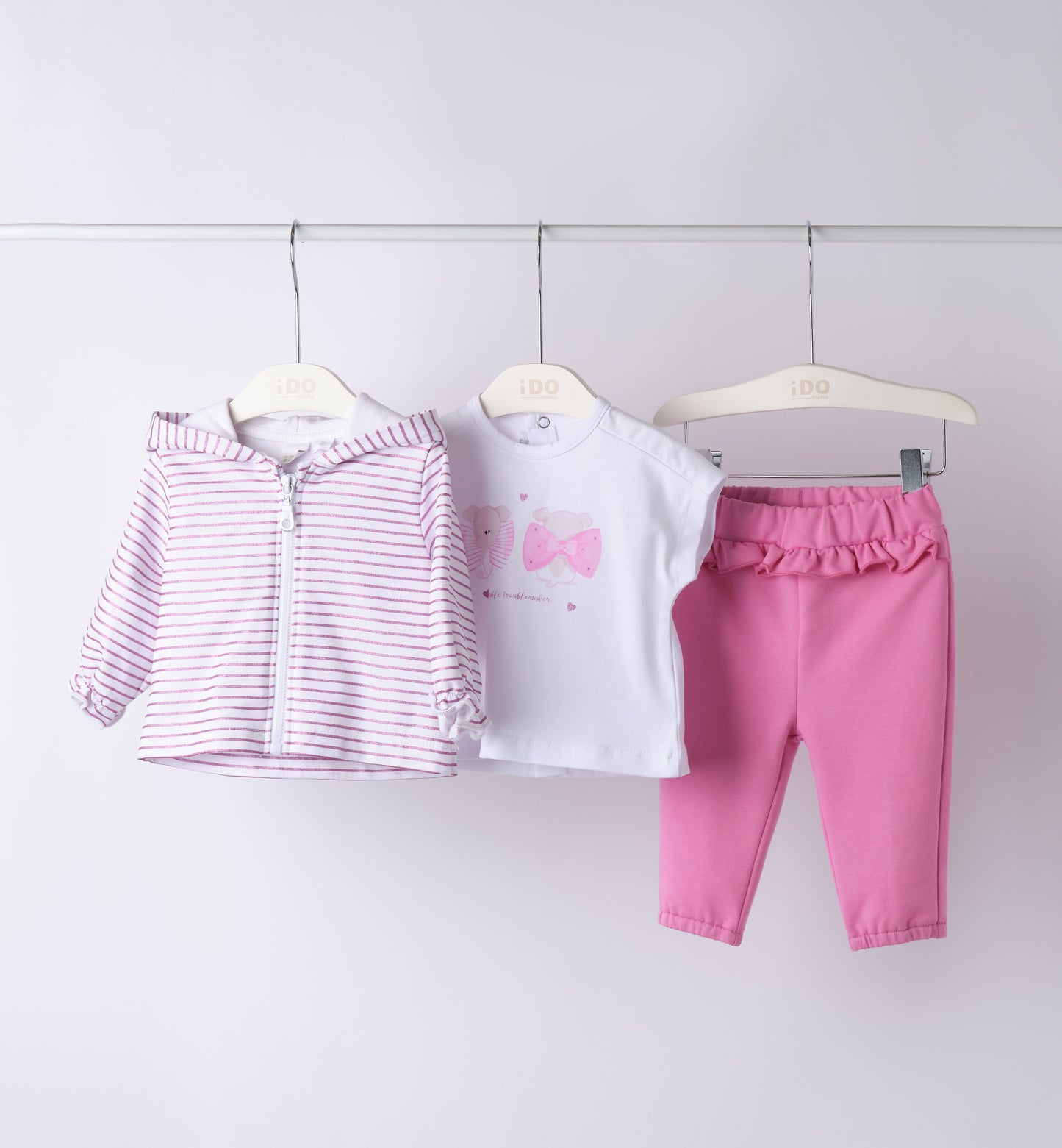 Girls 3 Piece Tracksuit