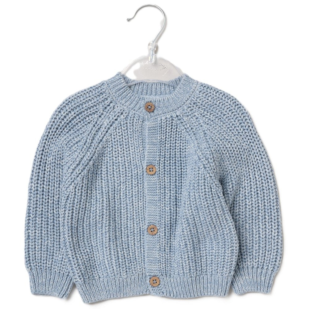 Blue Baby Cardigan - Hello