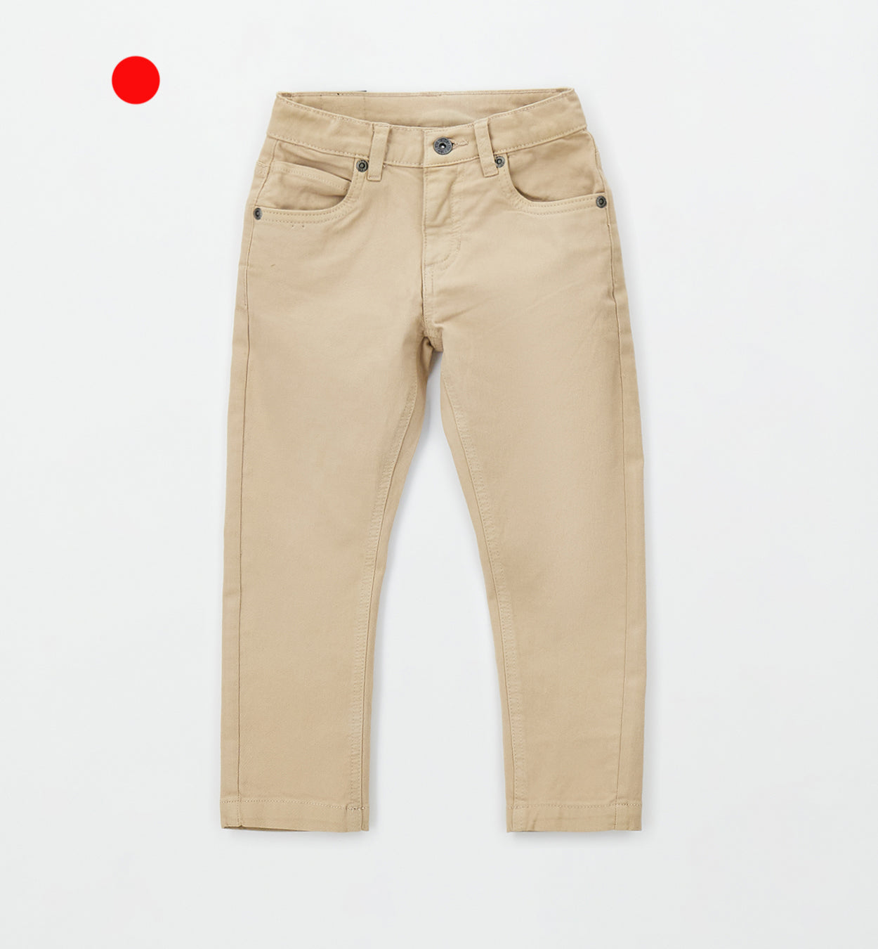 Boys Beige Trousers