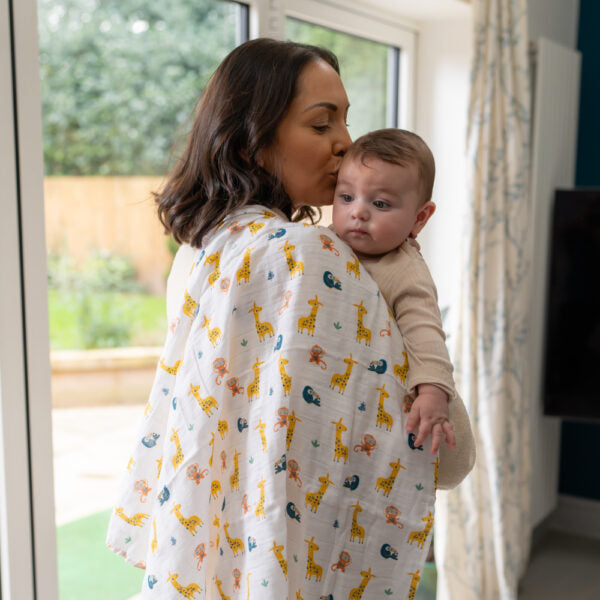 Savanna Animals Muslin