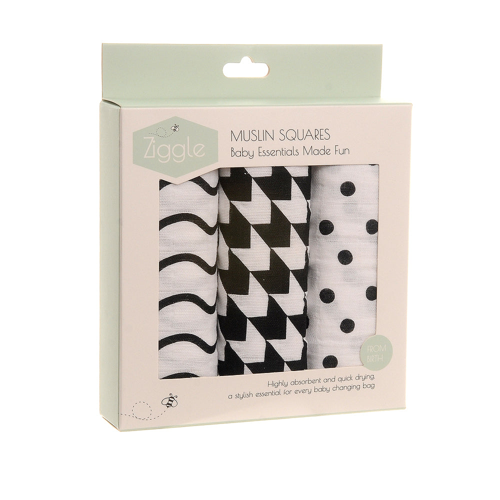 Black and White Muslins