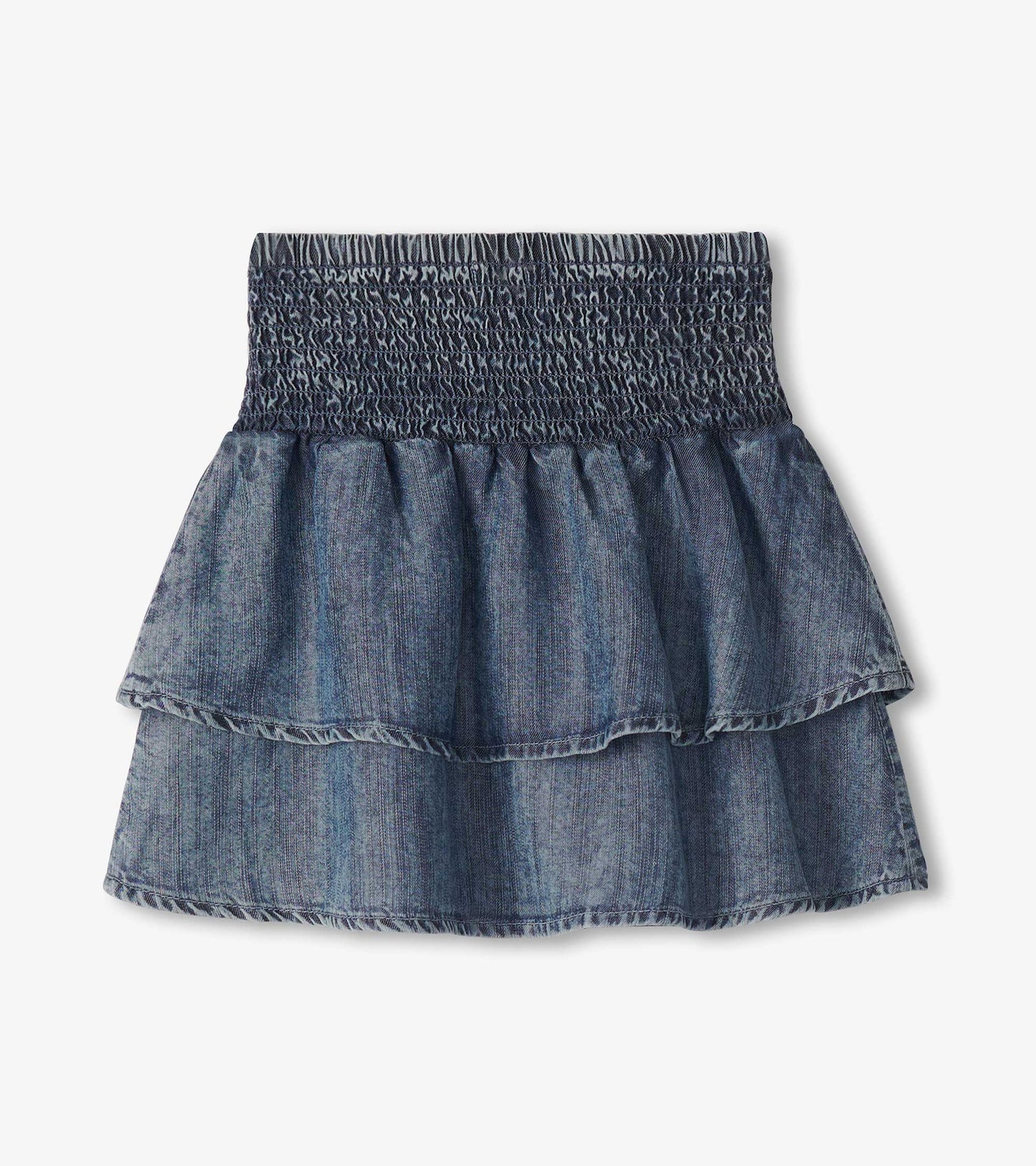Tencel Smocked Skirt