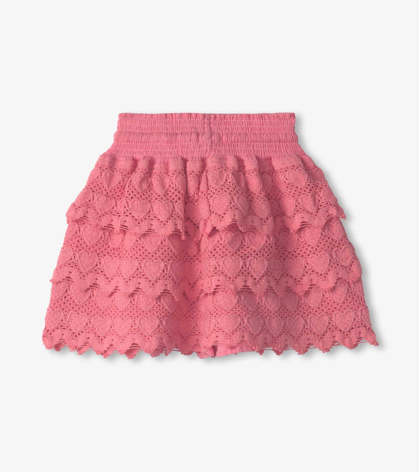 Pink Heart Floaty Skort