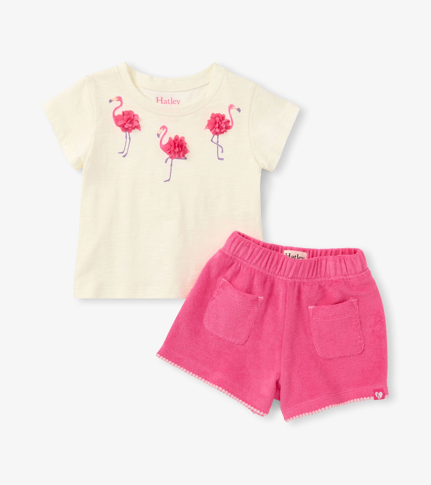 Flamingo T-Shirt and short set