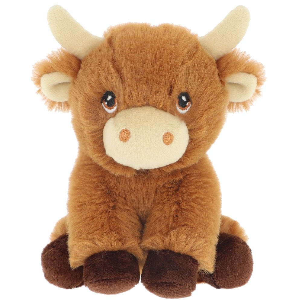 Keeleco Mini Collectable Shaggy Cow