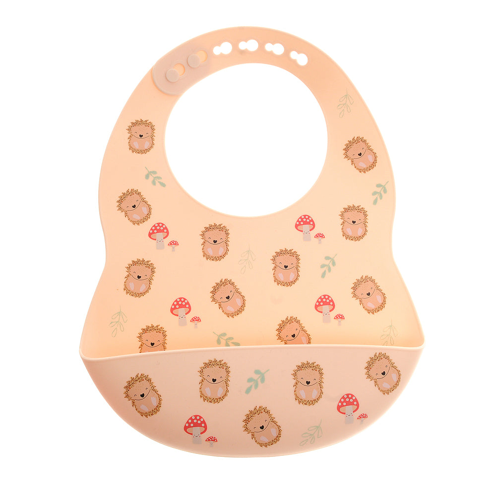 Catch It Silicone Bib Hedgehog