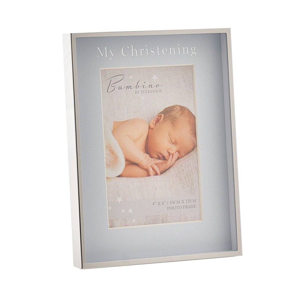 Bambino Photo Frame "Christening Day" Blue