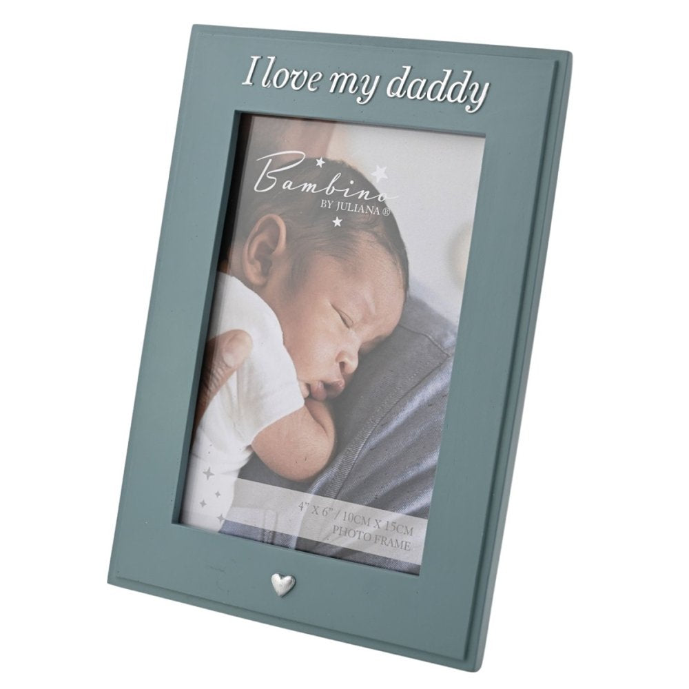 Bambino 'I Love My Daddy' Photo Frame 4" x 6"