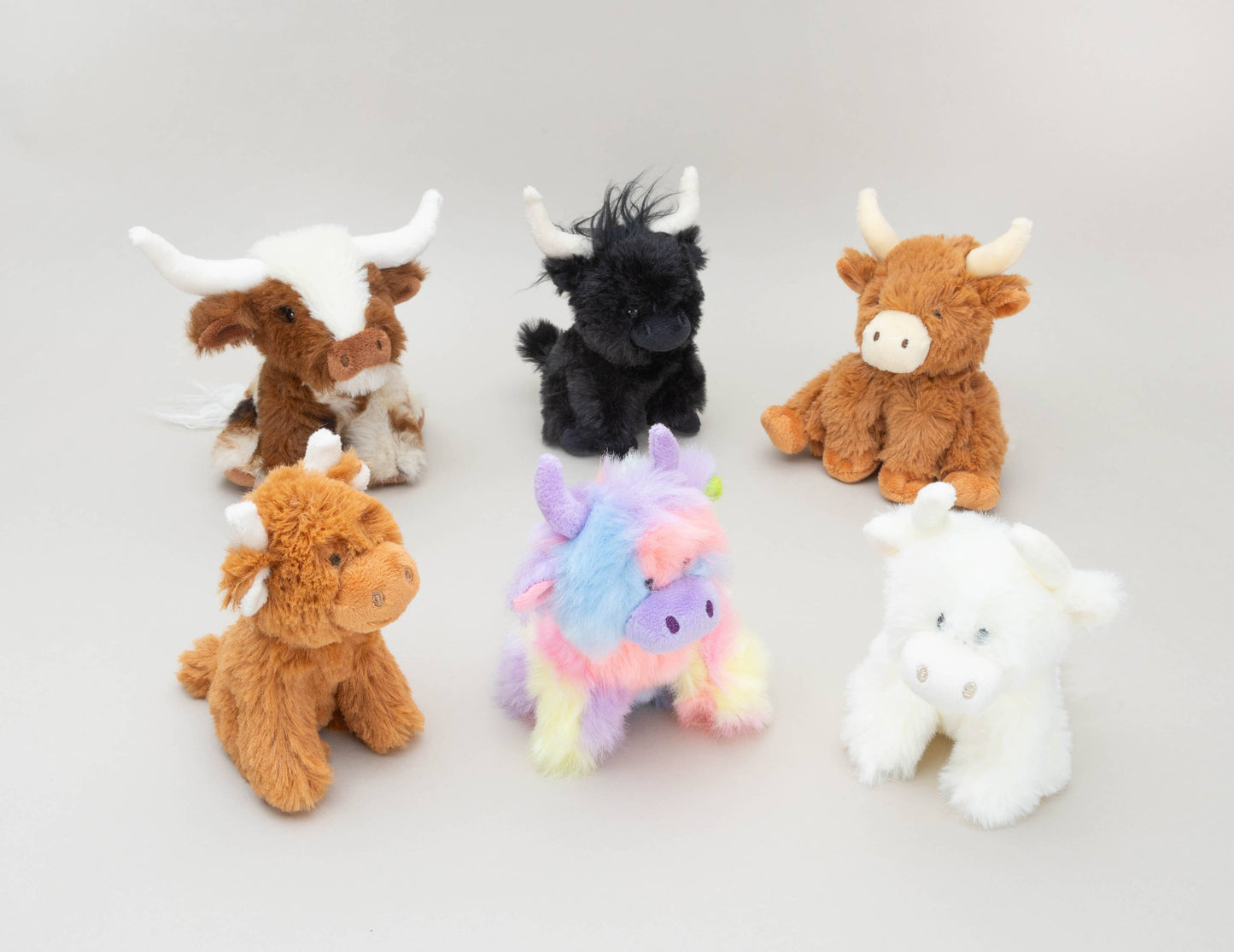 Texas Longhorn Highland Cow 11cm