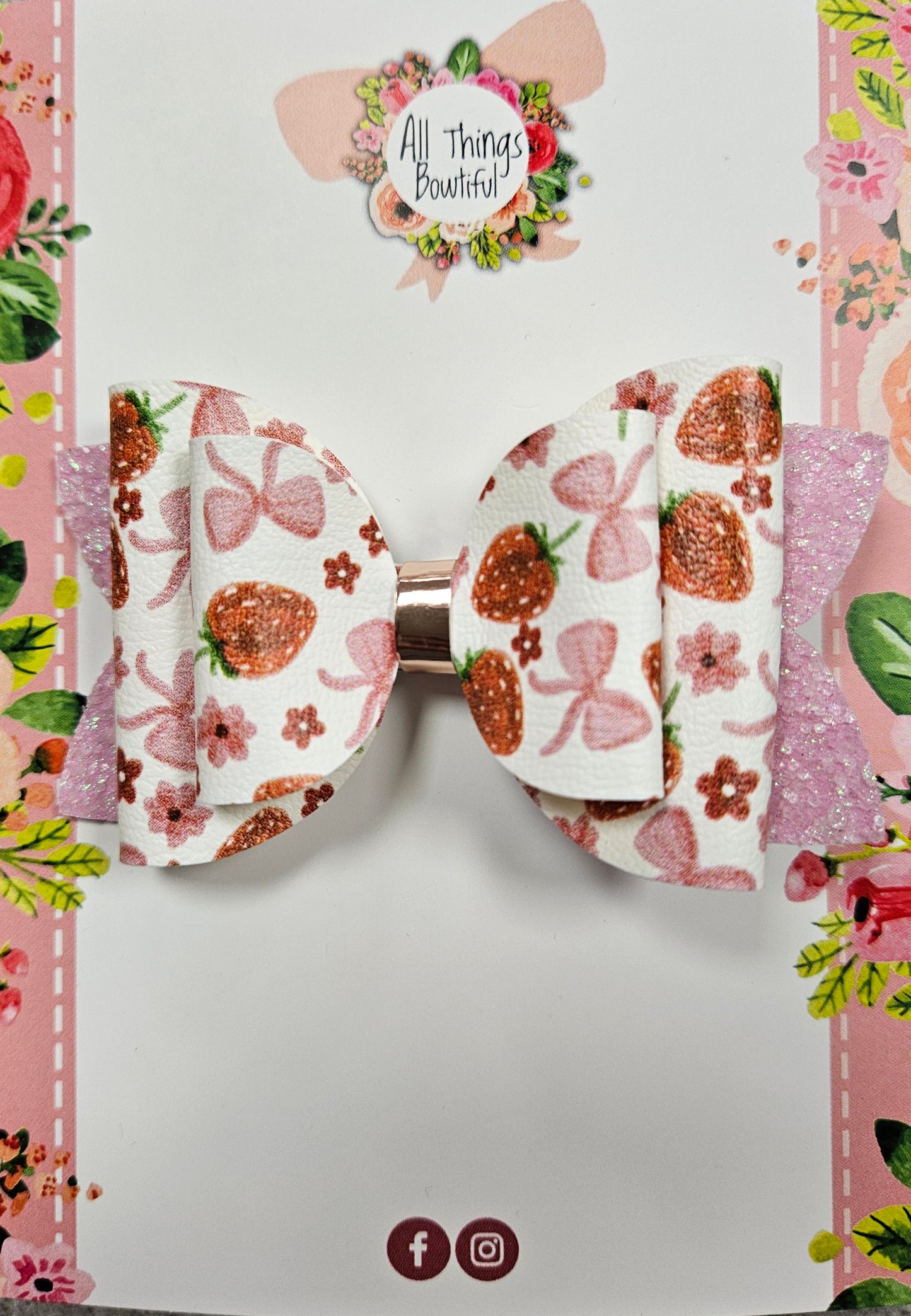 Strawberry Bows