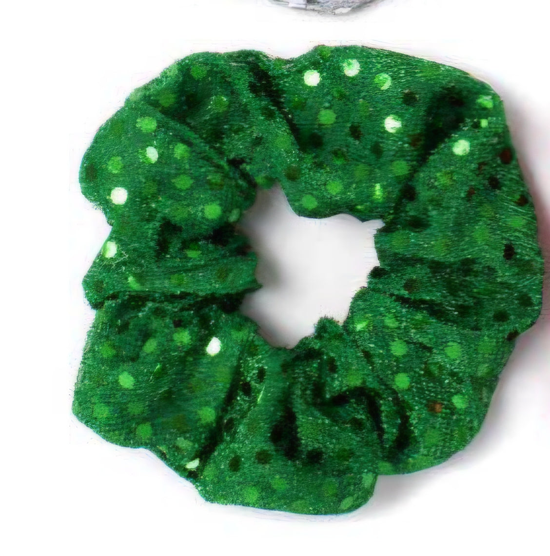 Regular - Christmas colour sequin scrunchie. Dia.10cm