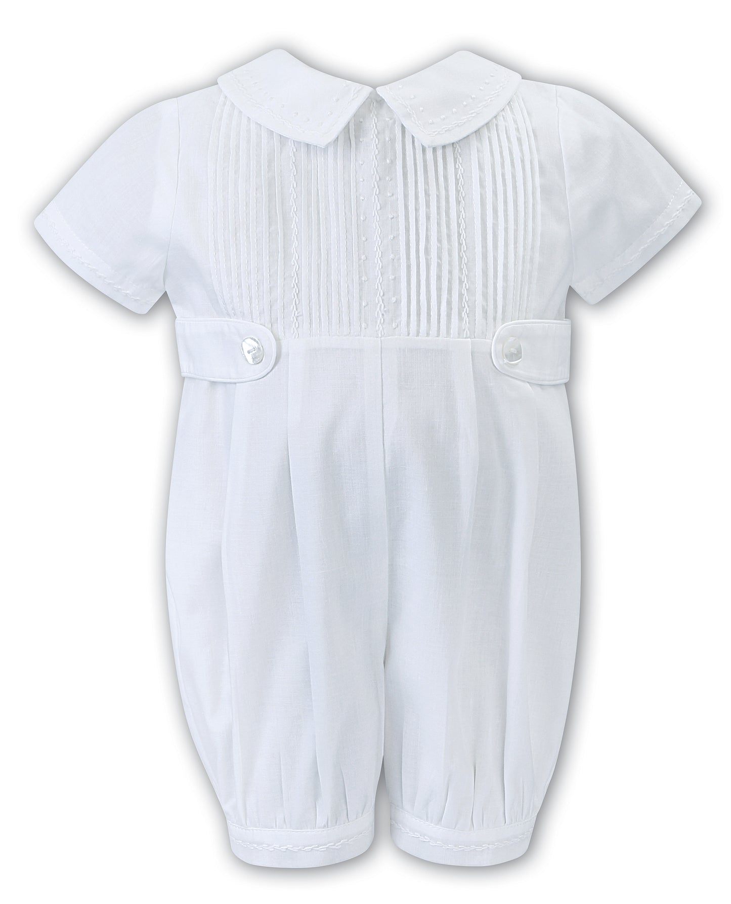 Ollie Christening Romper/Gown