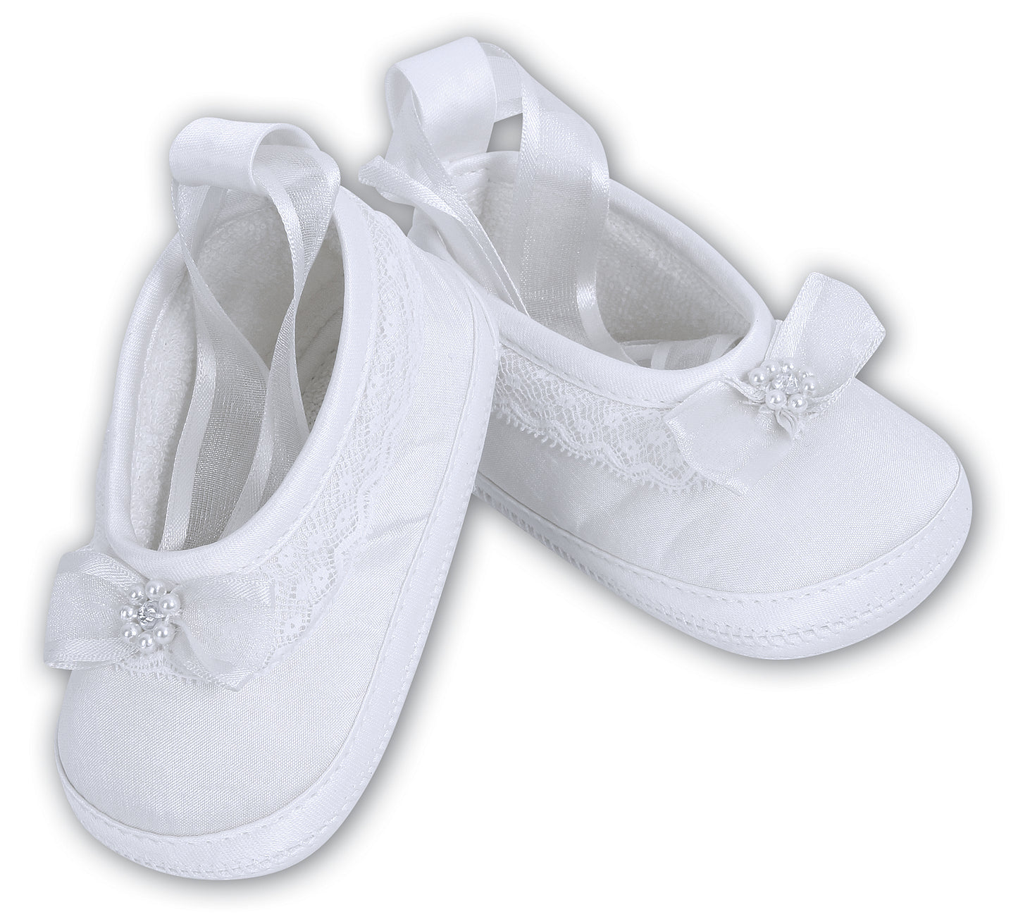 Lace Christening Shoes
