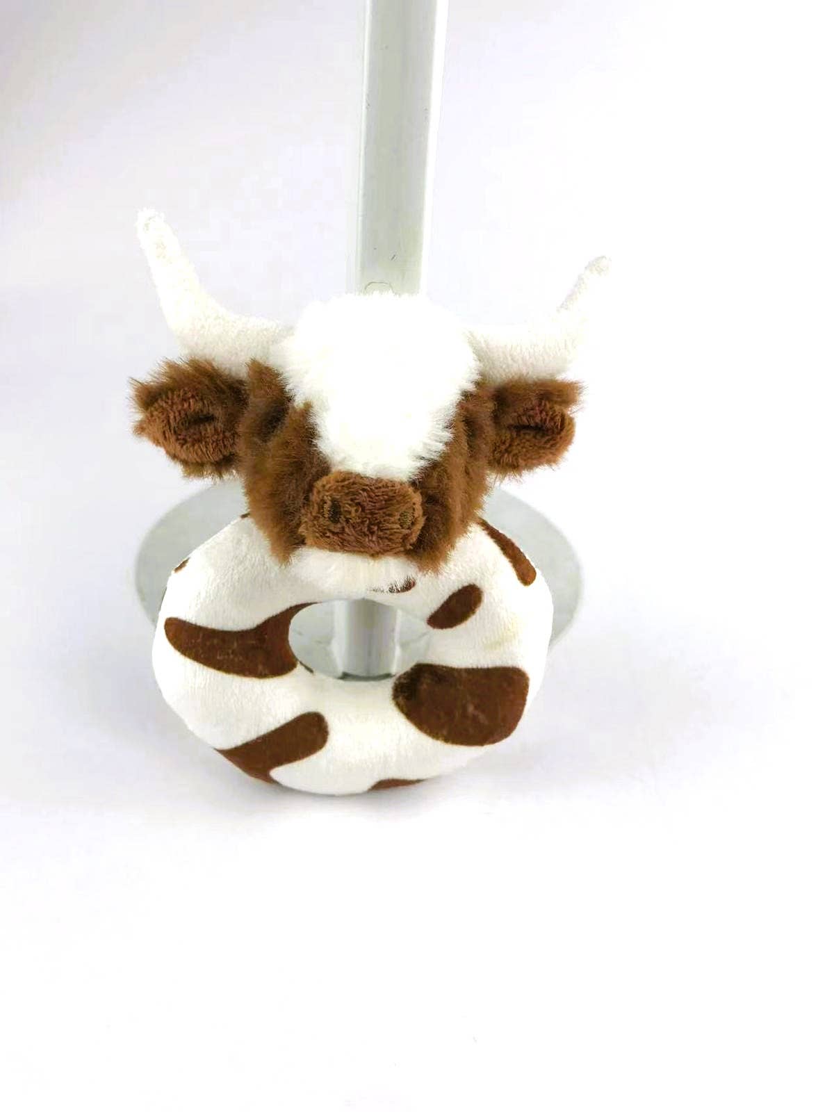 Longhorn Highland Cow Rattle