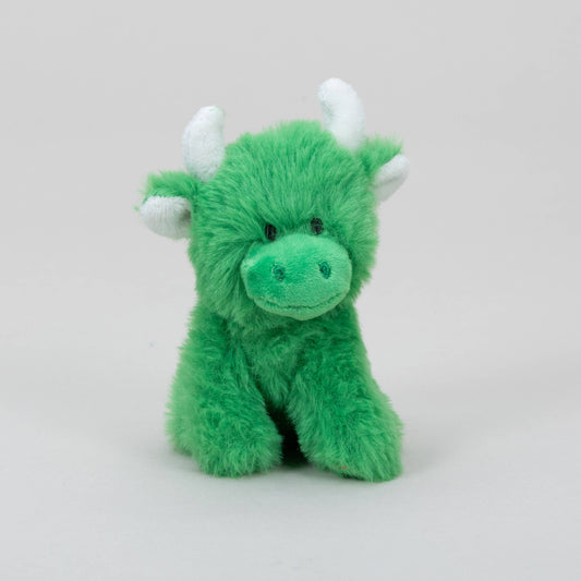 Green Highland Cow
