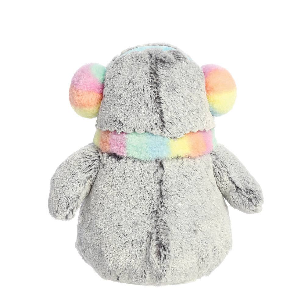 PomPom Penguin Muffs & Scarf Soft Toy