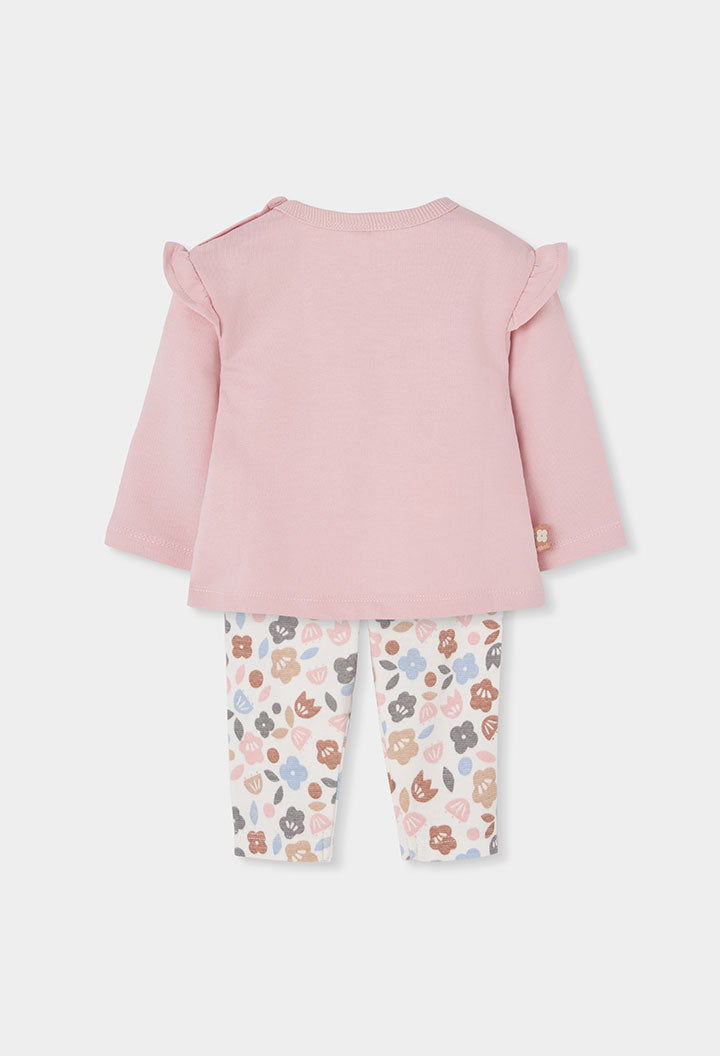 Boboli Baby Girl Top & Legging Set