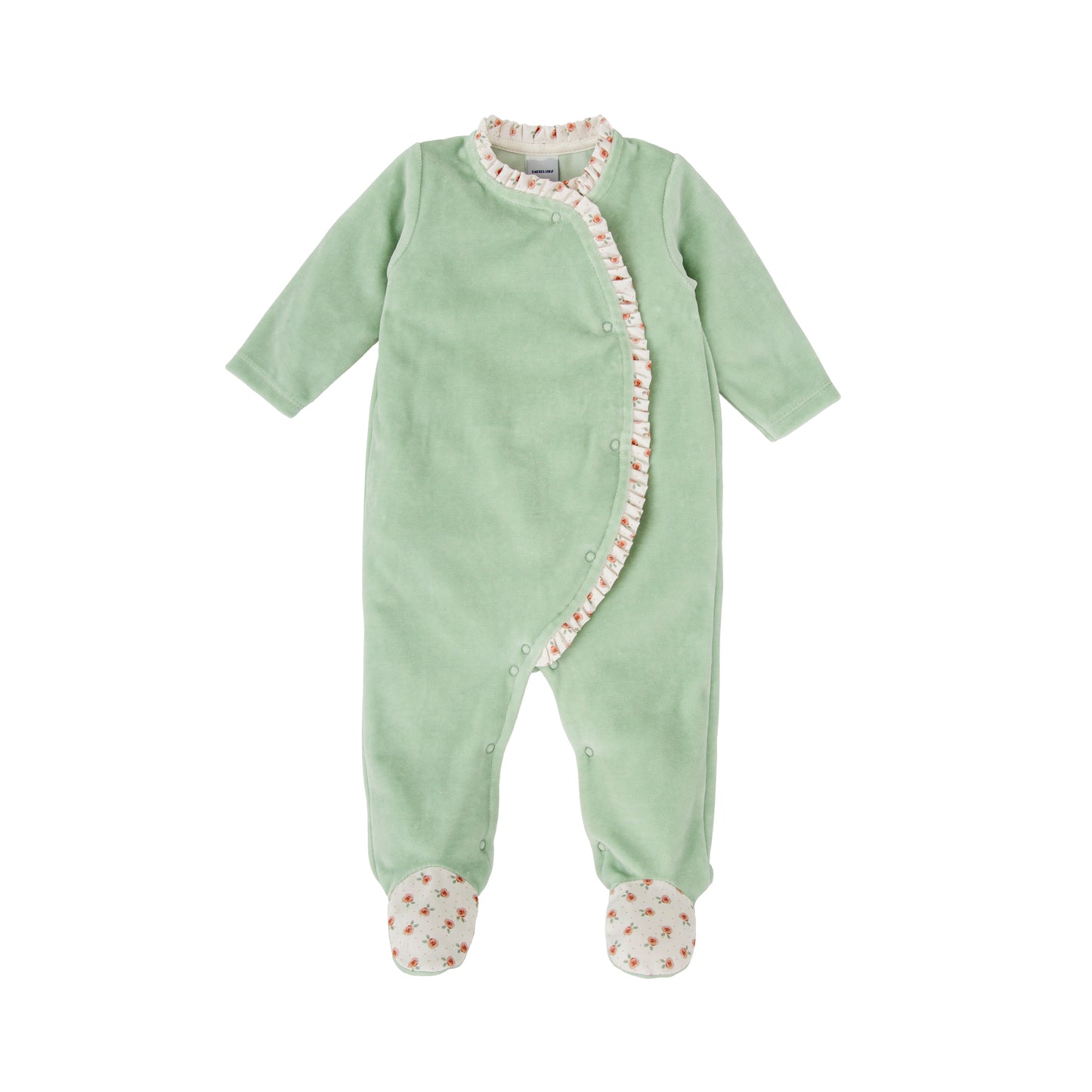 Green Baby Girls Babygrow