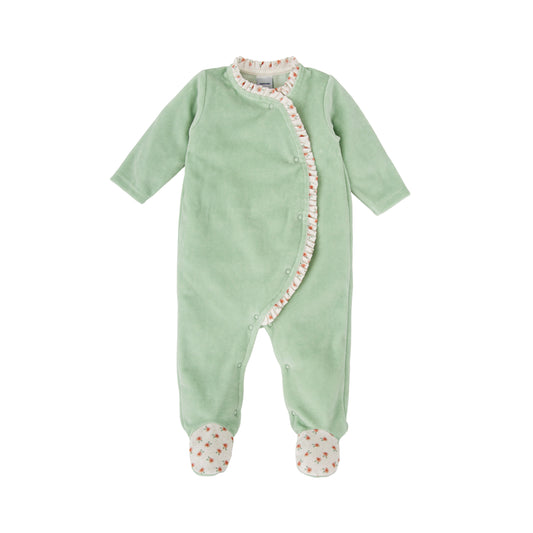 Green Baby Girls Babygrow