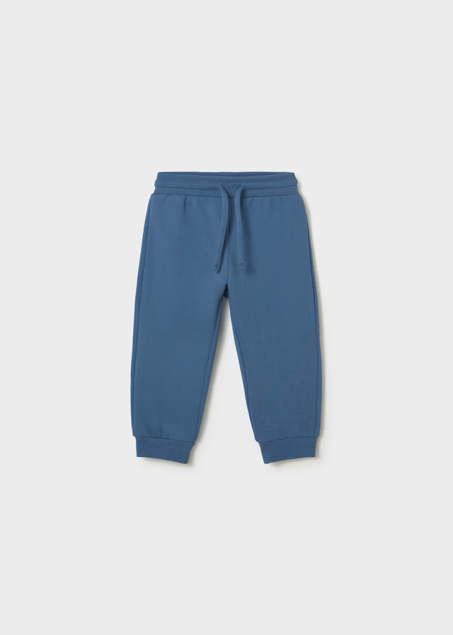 Mayoral Basic cuffed fleece trousers