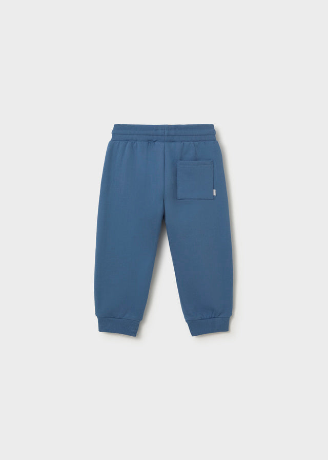 Mayoral Basic cuffed fleece trousers