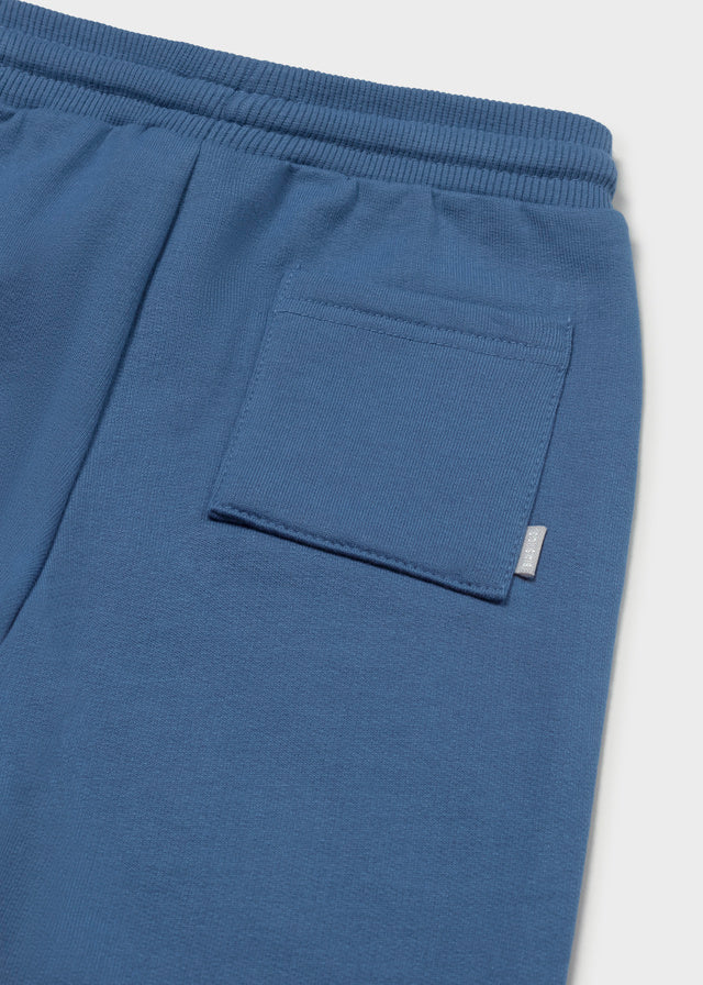 Mayoral Basic cuffed fleece trousers
