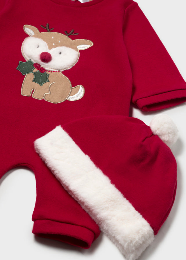 Mayoral Christmas Sleepsuit