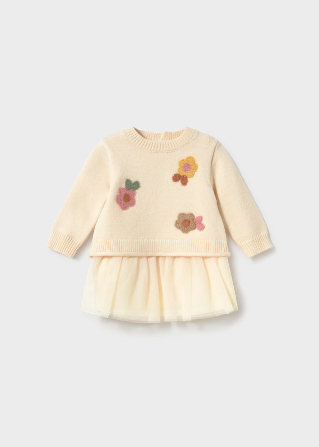 Mayoral Baby Girl Flower Dress