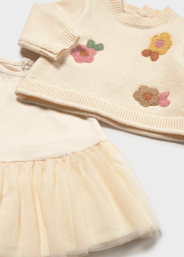 Mayoral Baby Girl Flower Dress